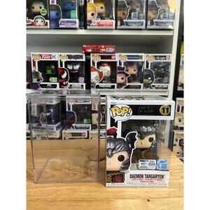 OFFICIAL WONDERCON STICKER Daemon Targaryen Funko Pop #11 House Dragon Thrones